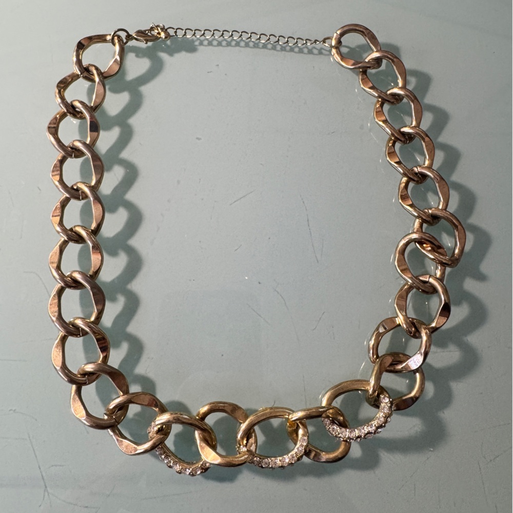 Chunky Gold Chain Necklace